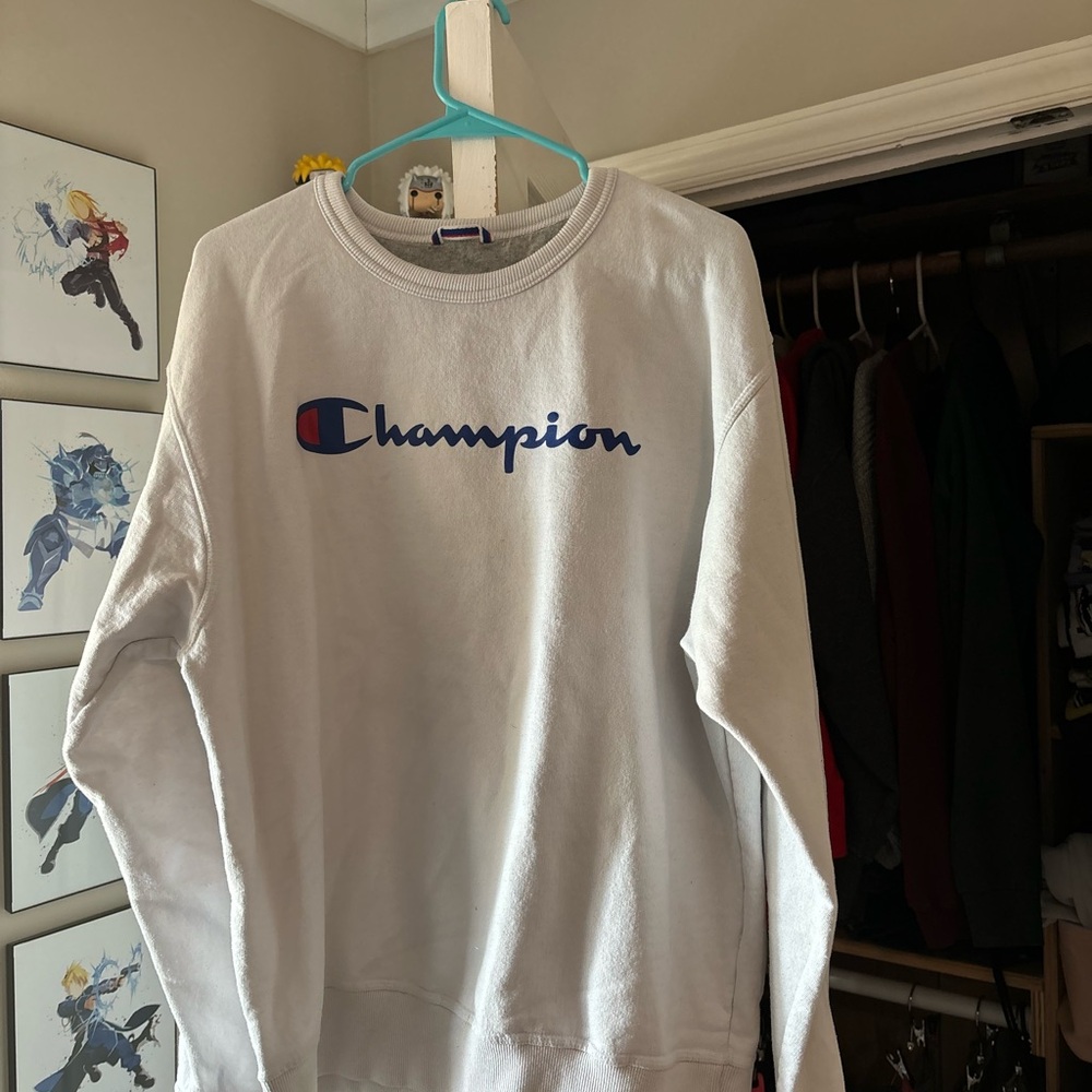 Champion Men's White Sweater
